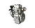 Дизельный двигатель Perkins 402D-05